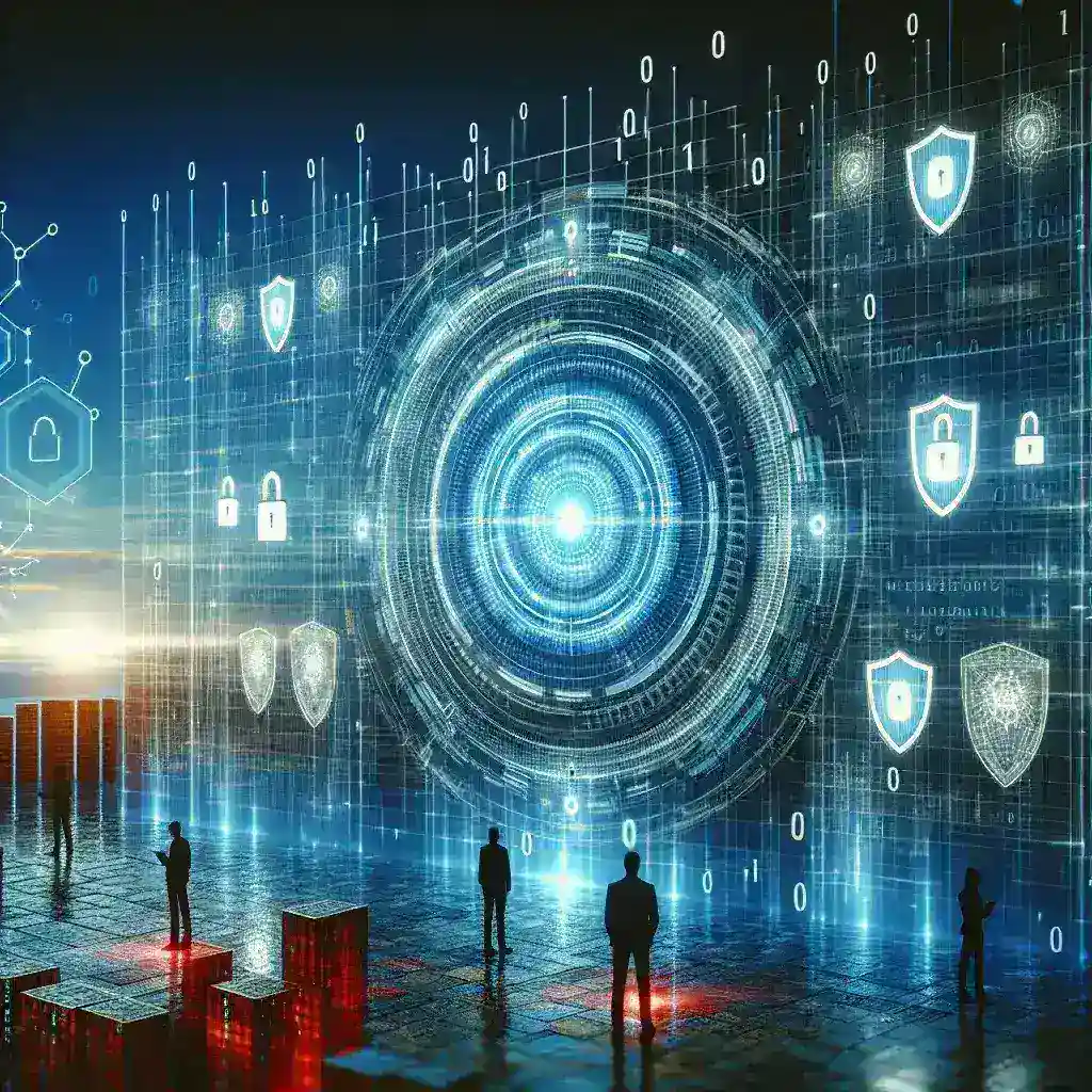 "Gerçek zamanlı güvenlik ihlali algılama platformları ile siber tehditlere karşı modern savunma sistemlerinin şematik görünümü"